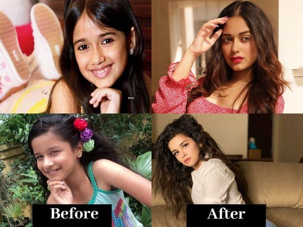 TV actresses before and after photo