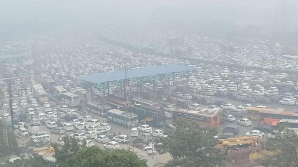 Gurugram Traffic Jam