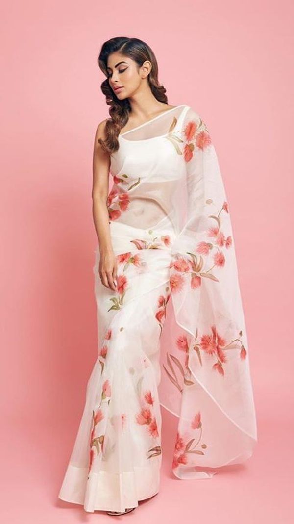 Mouni Roy Saree Photos 2