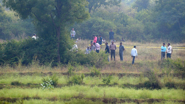 hyderabad encounter scene