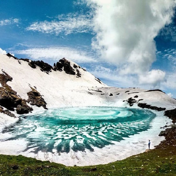  Himachal pradesh lake,chndrataal lake, largest lake in himachal Pradesh