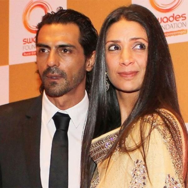 Arjun Rampal and Mehr Jesia