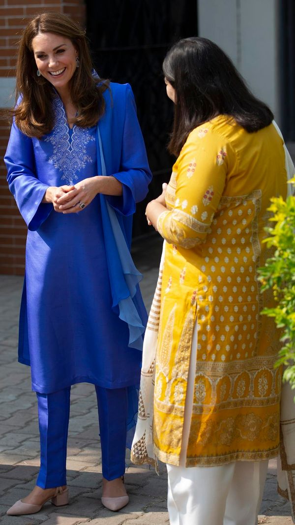 Kate Middleton in lady Diana footsteps