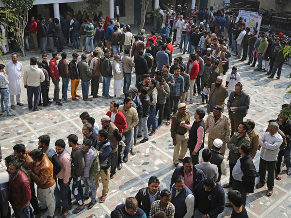 delhi election, delhi voting