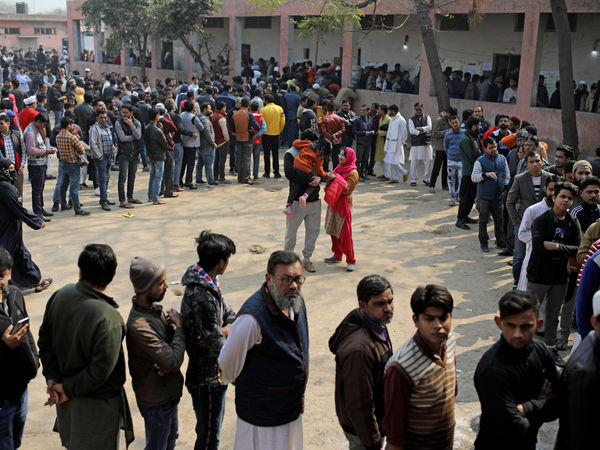 delhi election, delhi voting