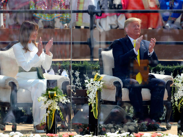 Donald trump india visit motera stadium