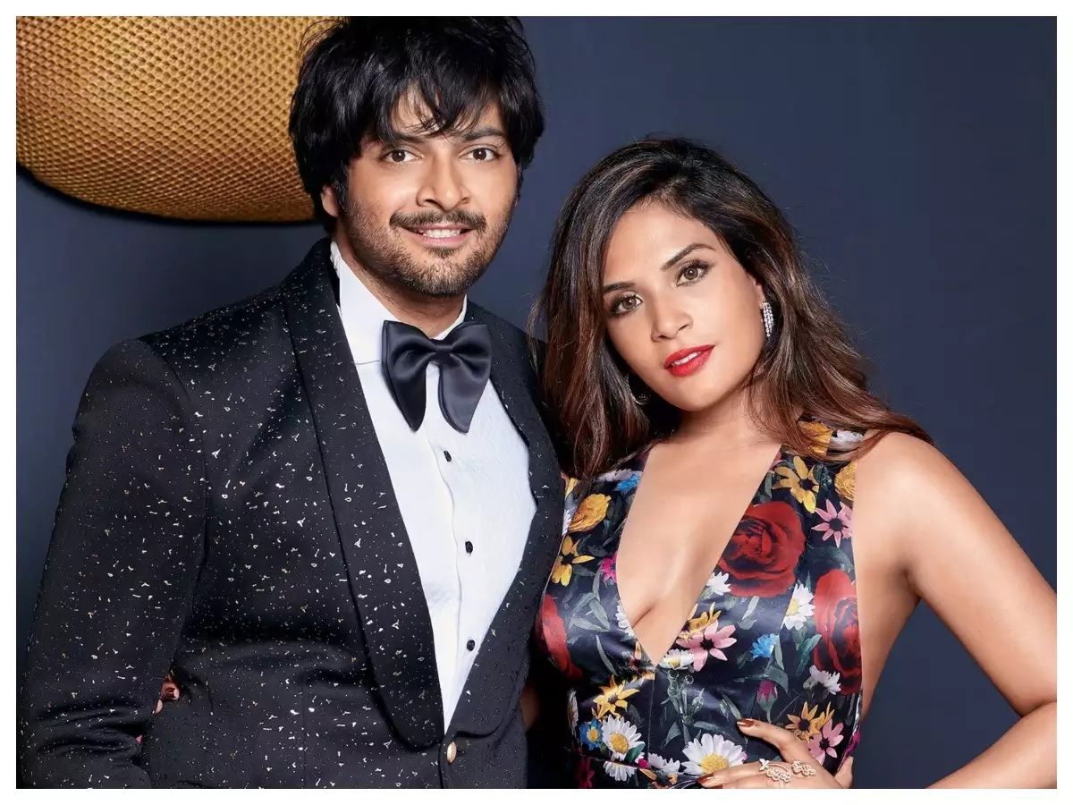 Ali fazal and Richa Chadha