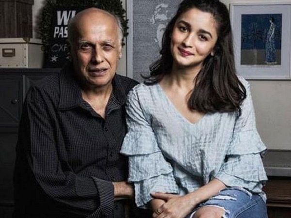 Alia Bhatt Mahesh Bhatt photos