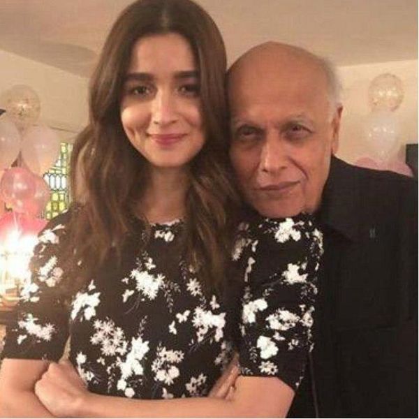 Alia Bhatt Mahesh Bhatt photos