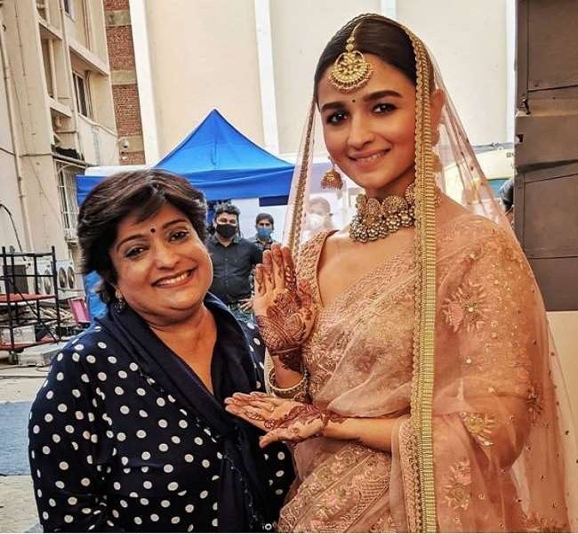 Alia Bhatt as bride