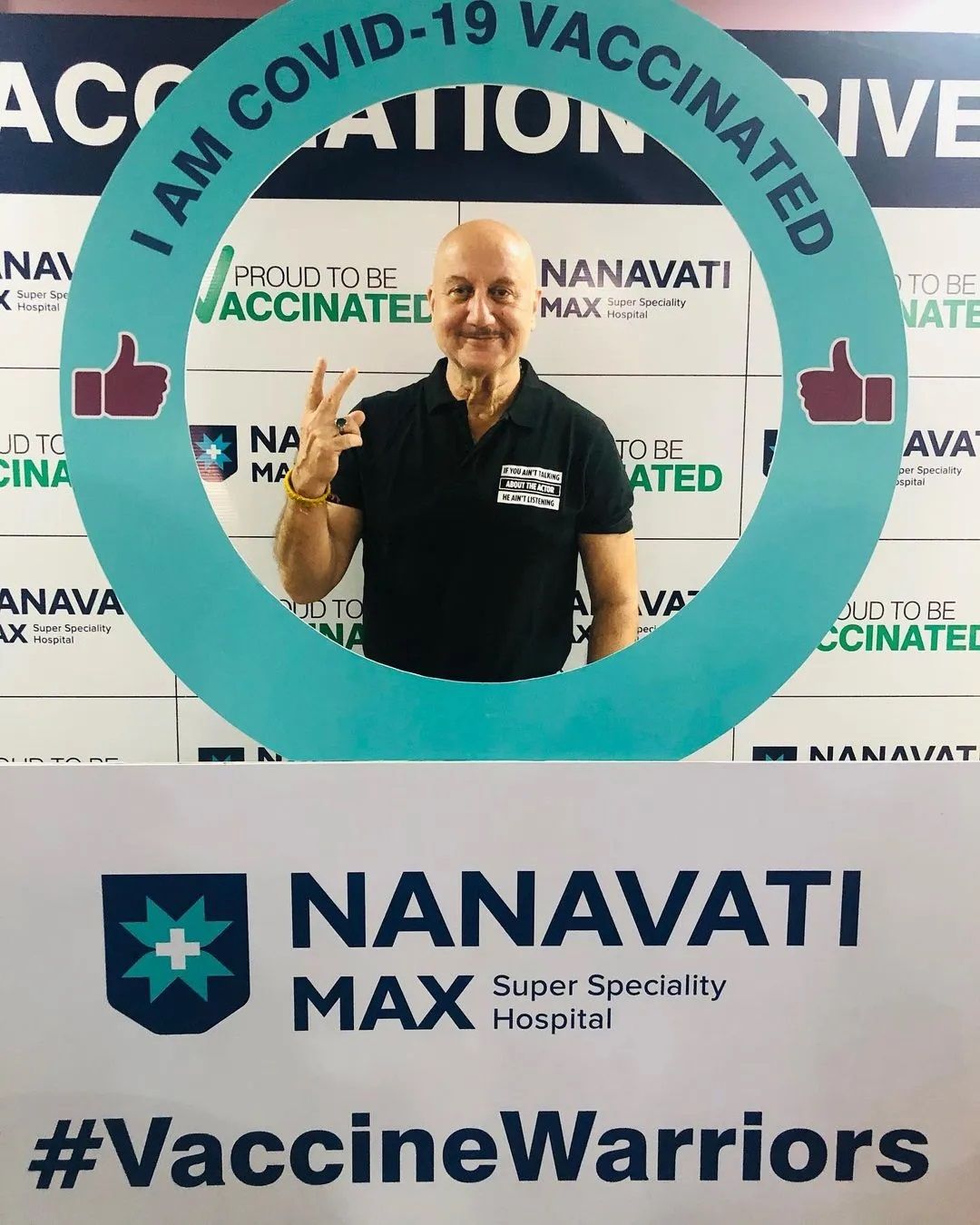 Anupam Kher covid vaccine