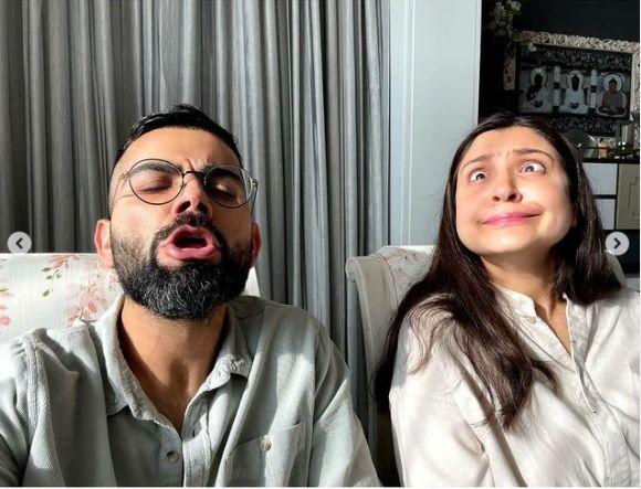 Anushka Sharma shares funny photo with Virat Kohli