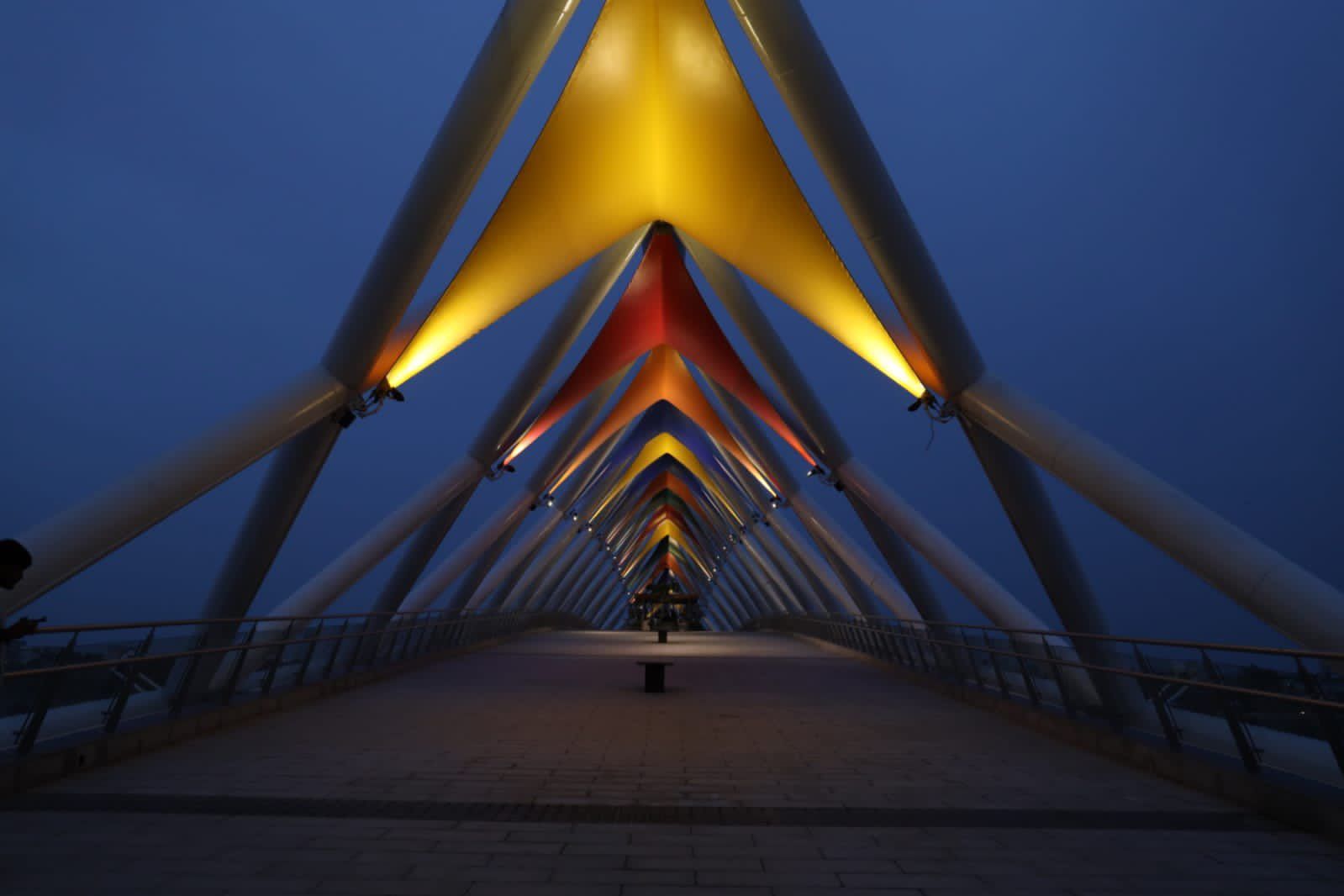 Atal Bridge, Sabarmati River, Gujarat