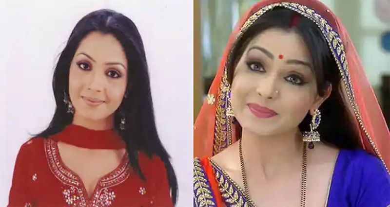 Bhabhi Shubhangi Atre then and now