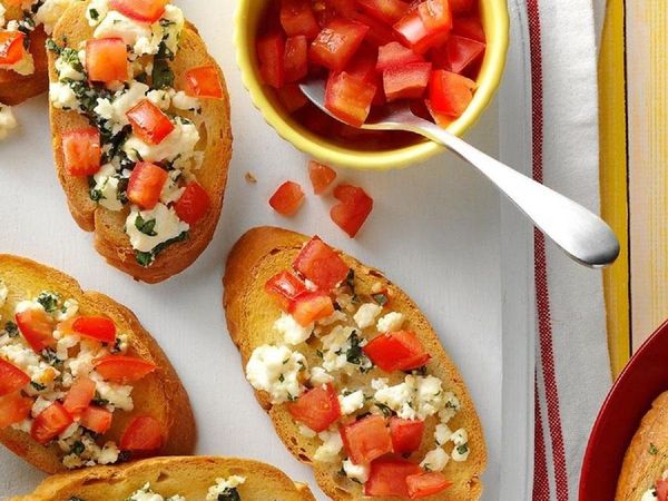 ब्रूशेटा बनाने की रेसिपी