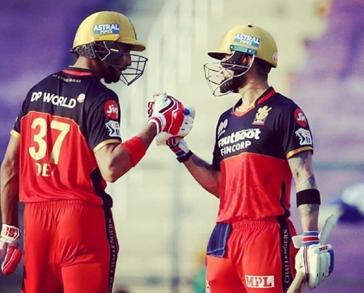 Devdutt Padikkal and Virat Kohli