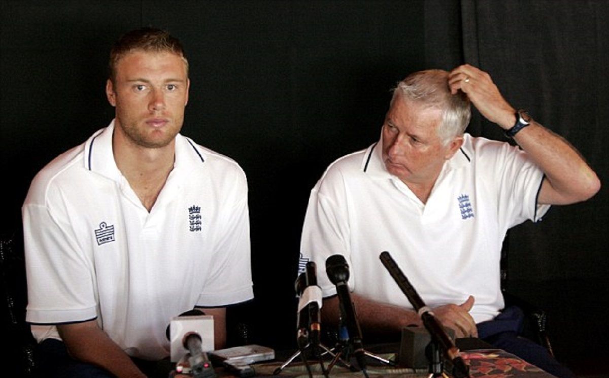 Andrew Flintoff press conference 2007