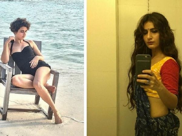 Actress troll for their outfits