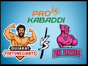 Gujarat Giants vs Jaipur Pink Panthers