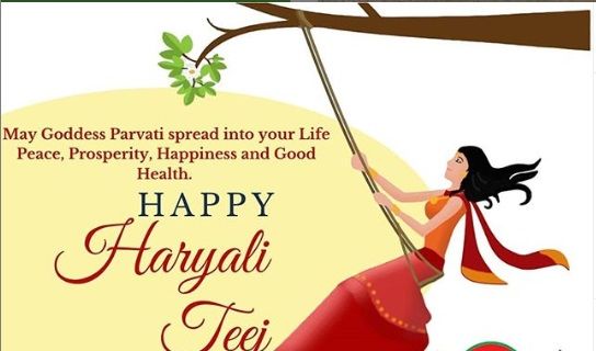 Happy Haryali Teej status images