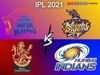 IPL 2021, CSK vs KKR, RCB vs MI Live