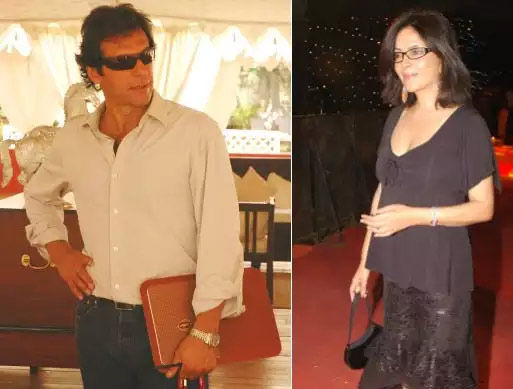 Imran Khan and Zeenat Amaan