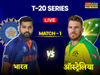 India vs Australia Live Score and Updates