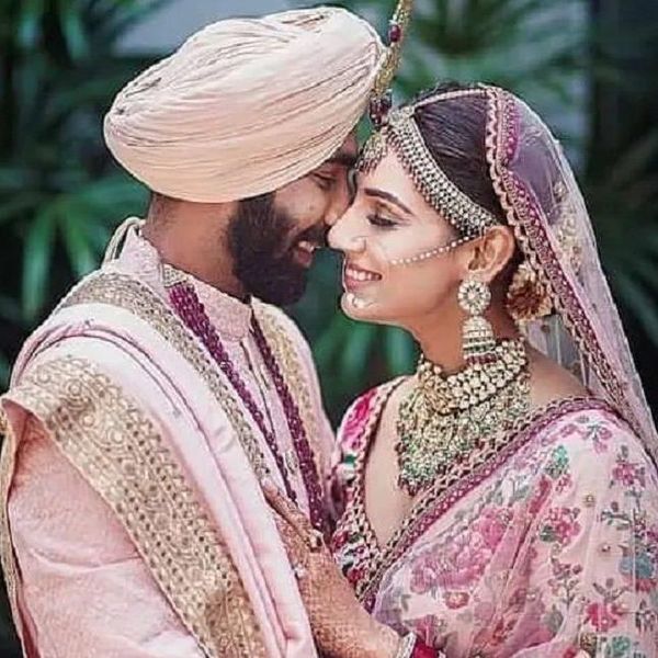 Jasprit Bumrah and Sanjana Ganesan Wedding Unseen photos