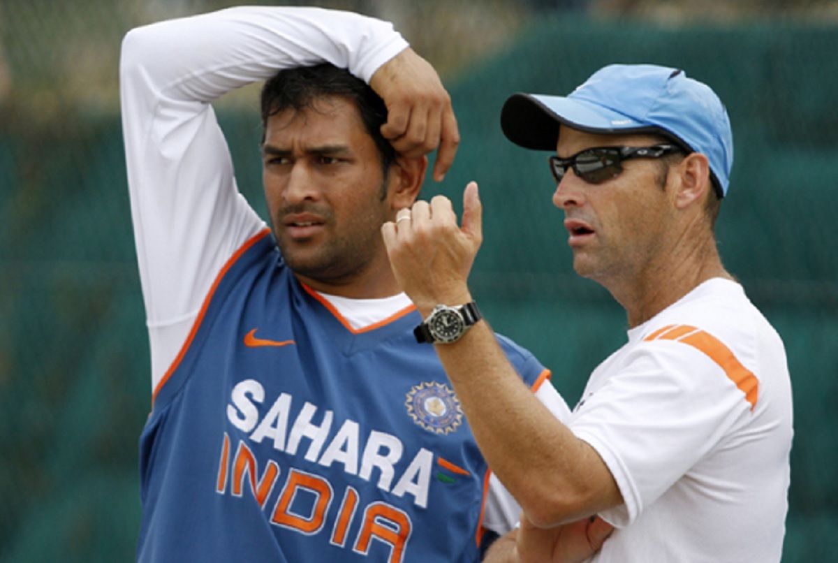 Gary Kirsten and MS Dhoni