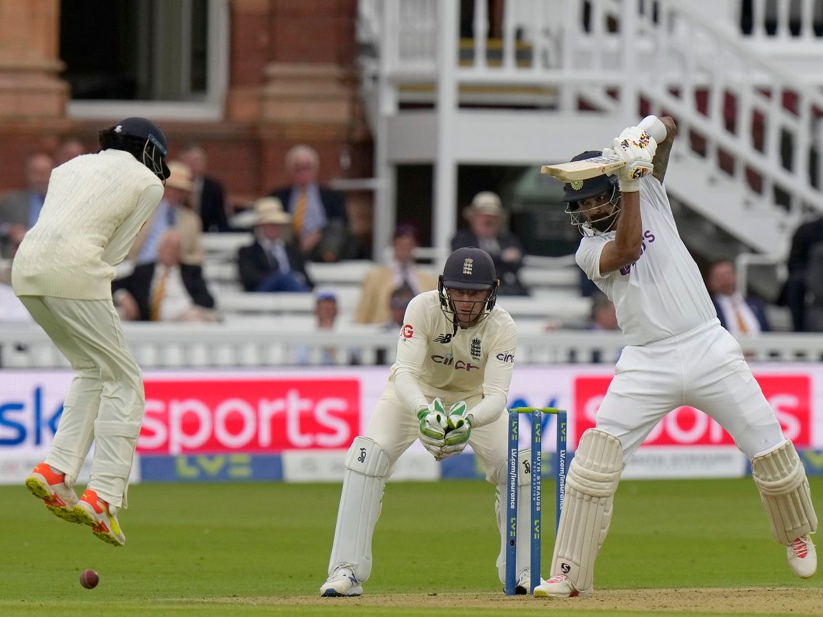 KL Rahul against England at Lords