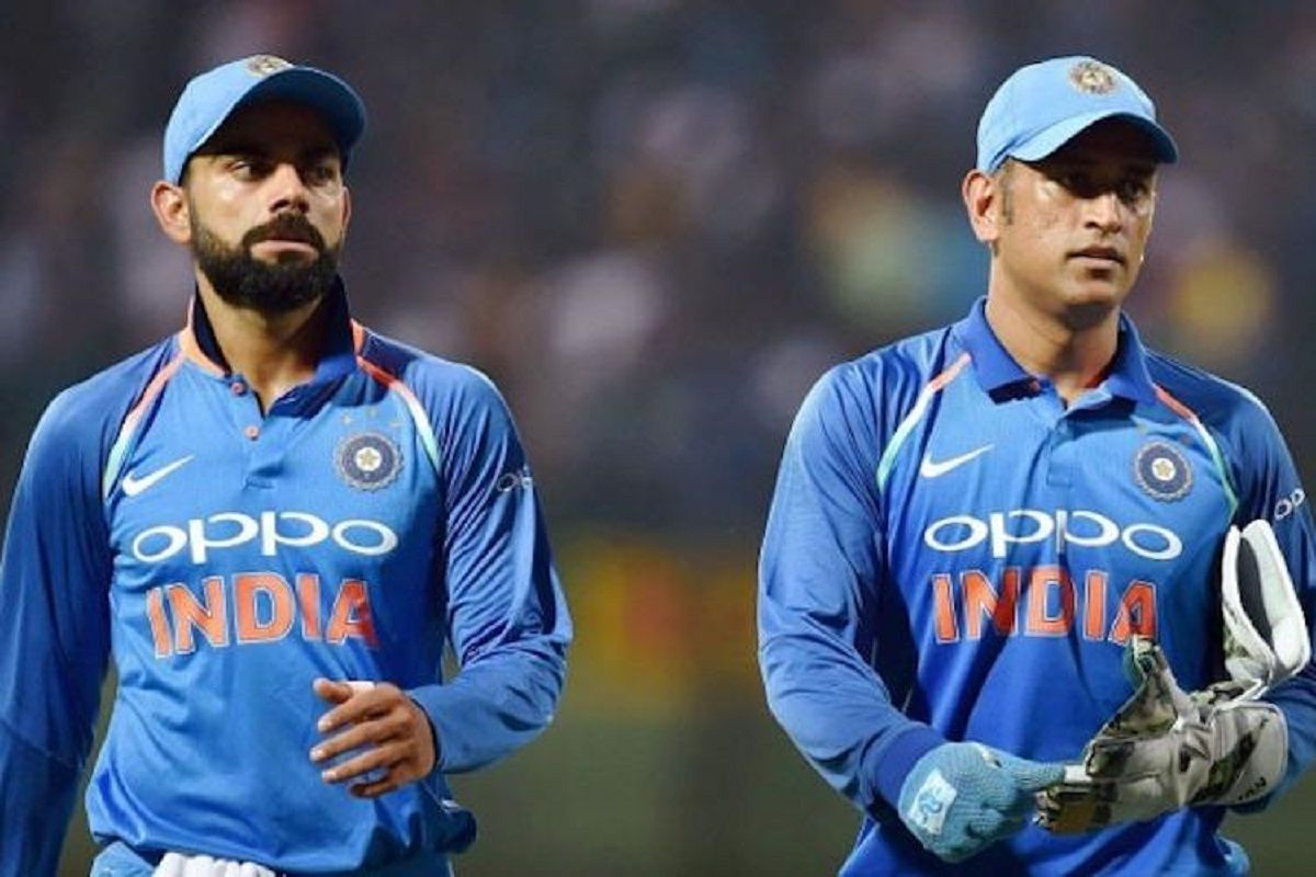 Virat Kohli and MS Dhoni