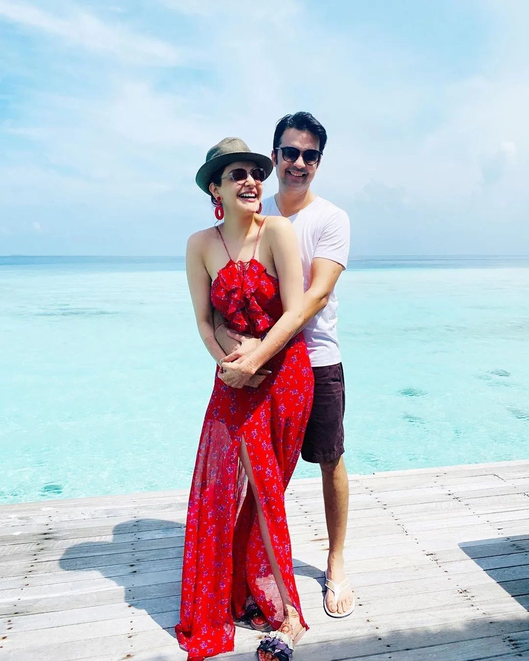 Kajal Aggarwal and Gautam Kitchlu honeymoon photos