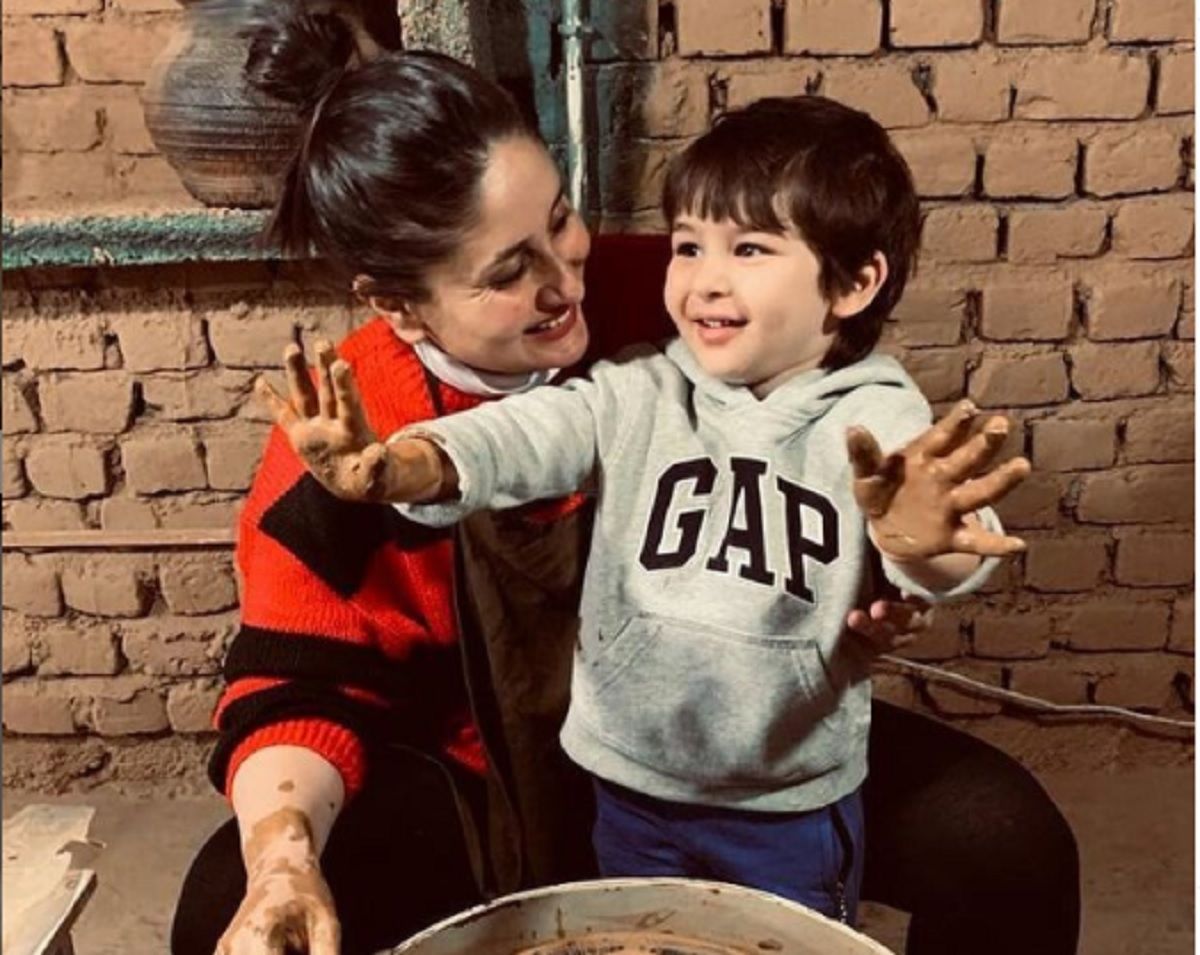 Kareena Kapoor and Taimur Ali Khan