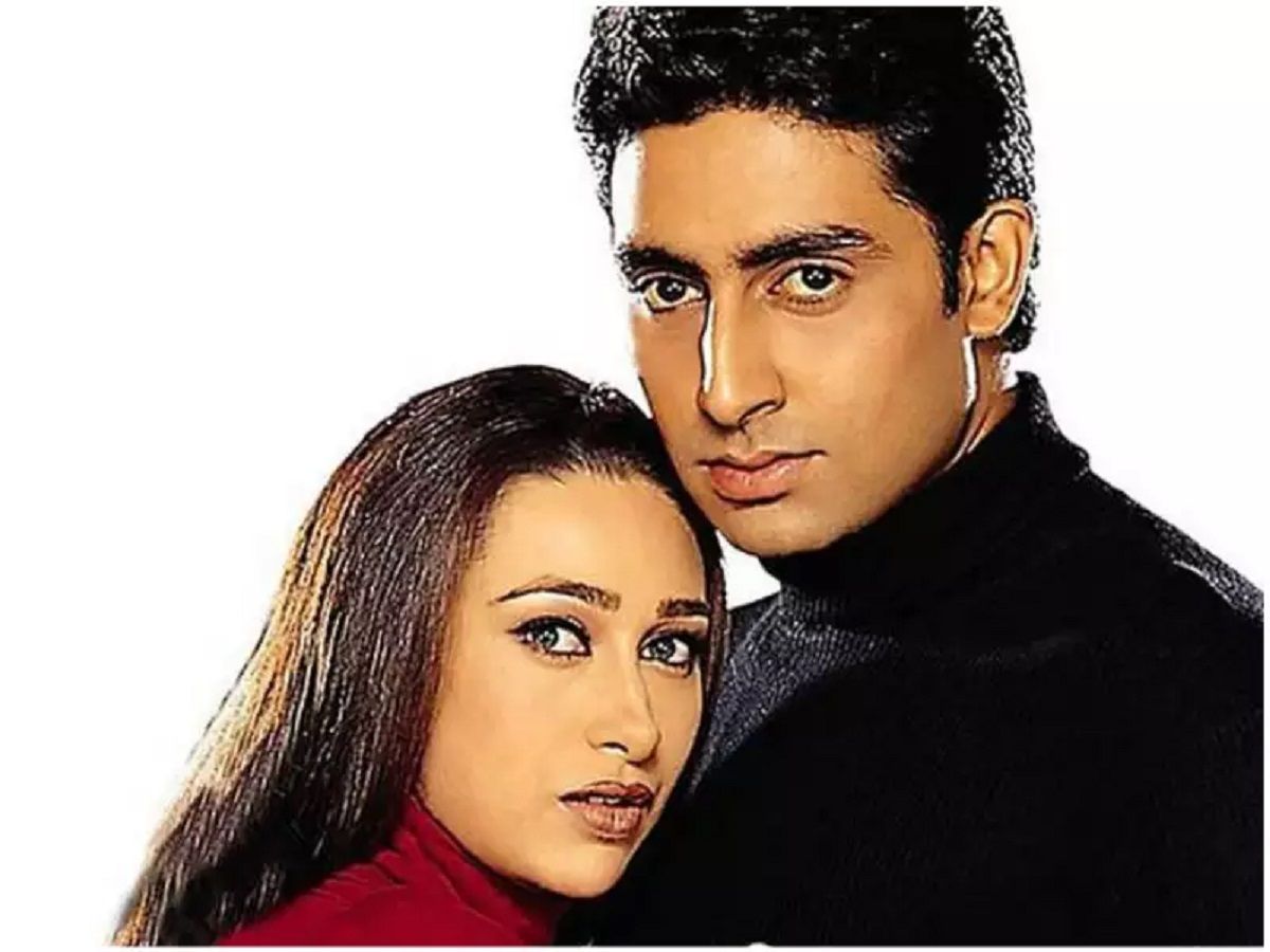 Karishma kapoor and Abhishek bachchan