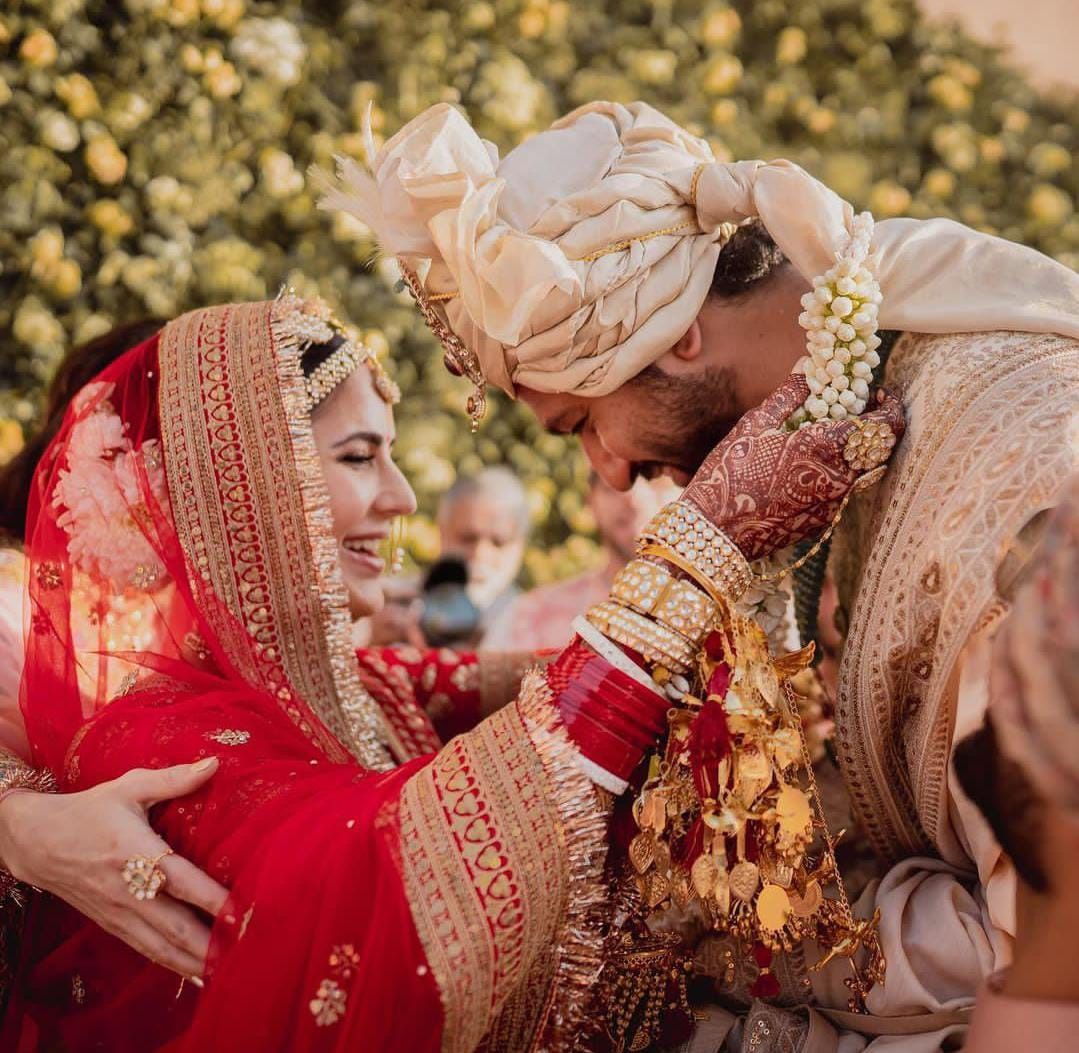 Katrina kaif and Vicky Kaushal wedding photo