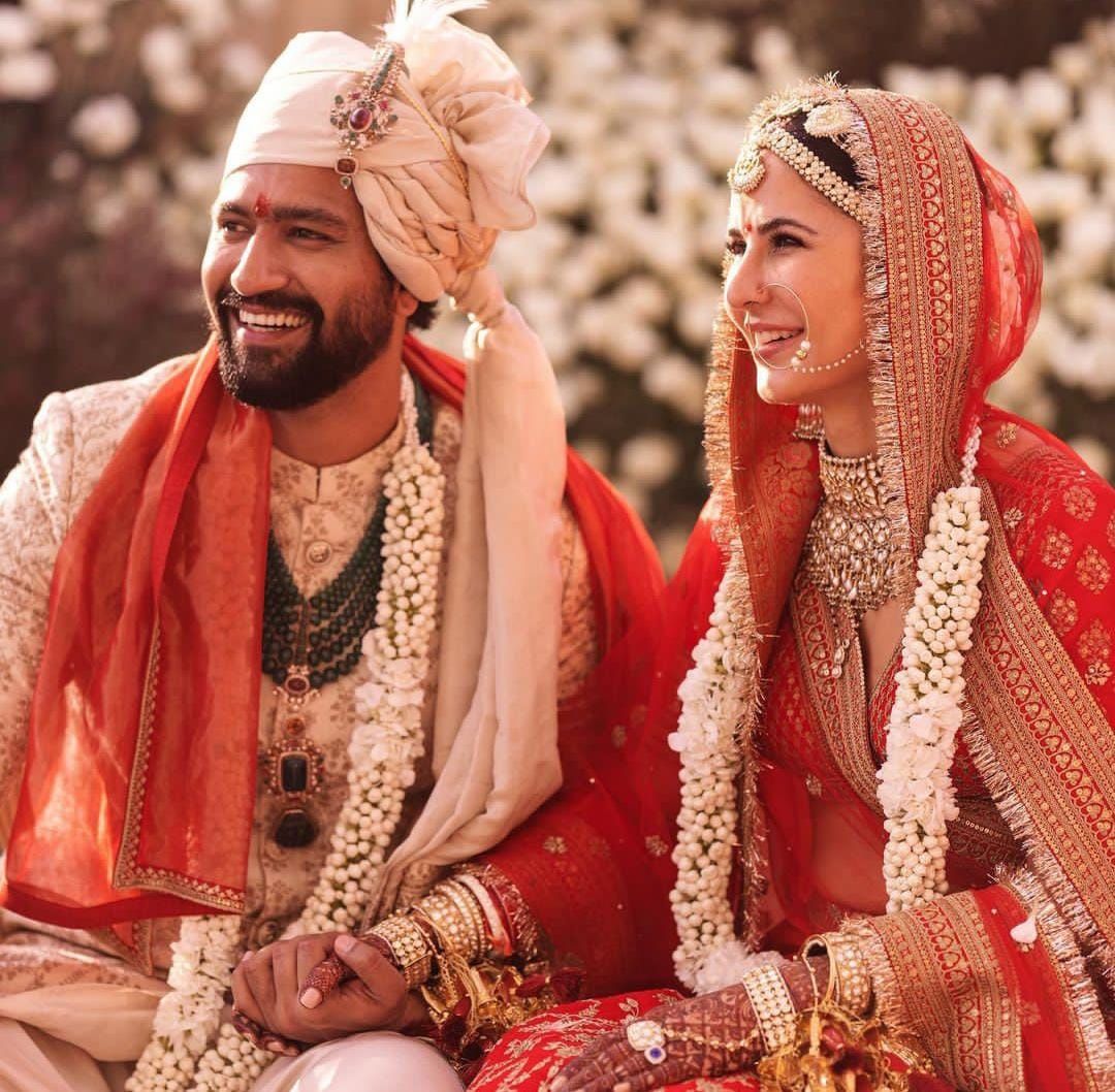 Katrina kaif and Vicky Kaushal wedding pics