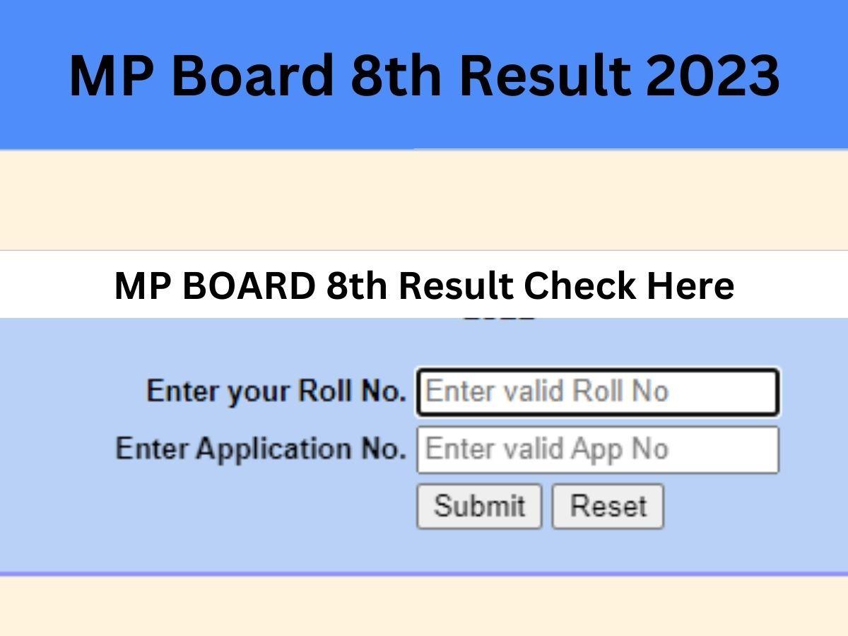 MP Board 5th, 8th, 10th, 12th Class Result 2023 Today On Rskmp.org ...