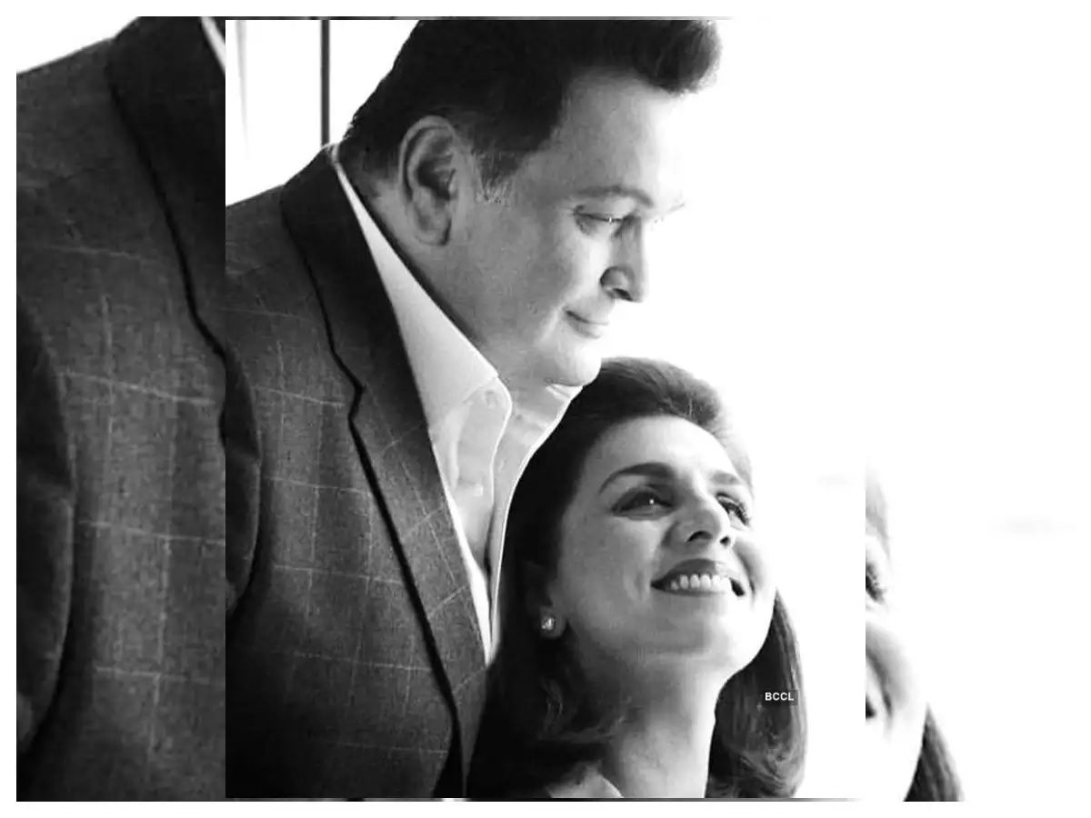 Neetu Kapoor and Rishi Kapoor