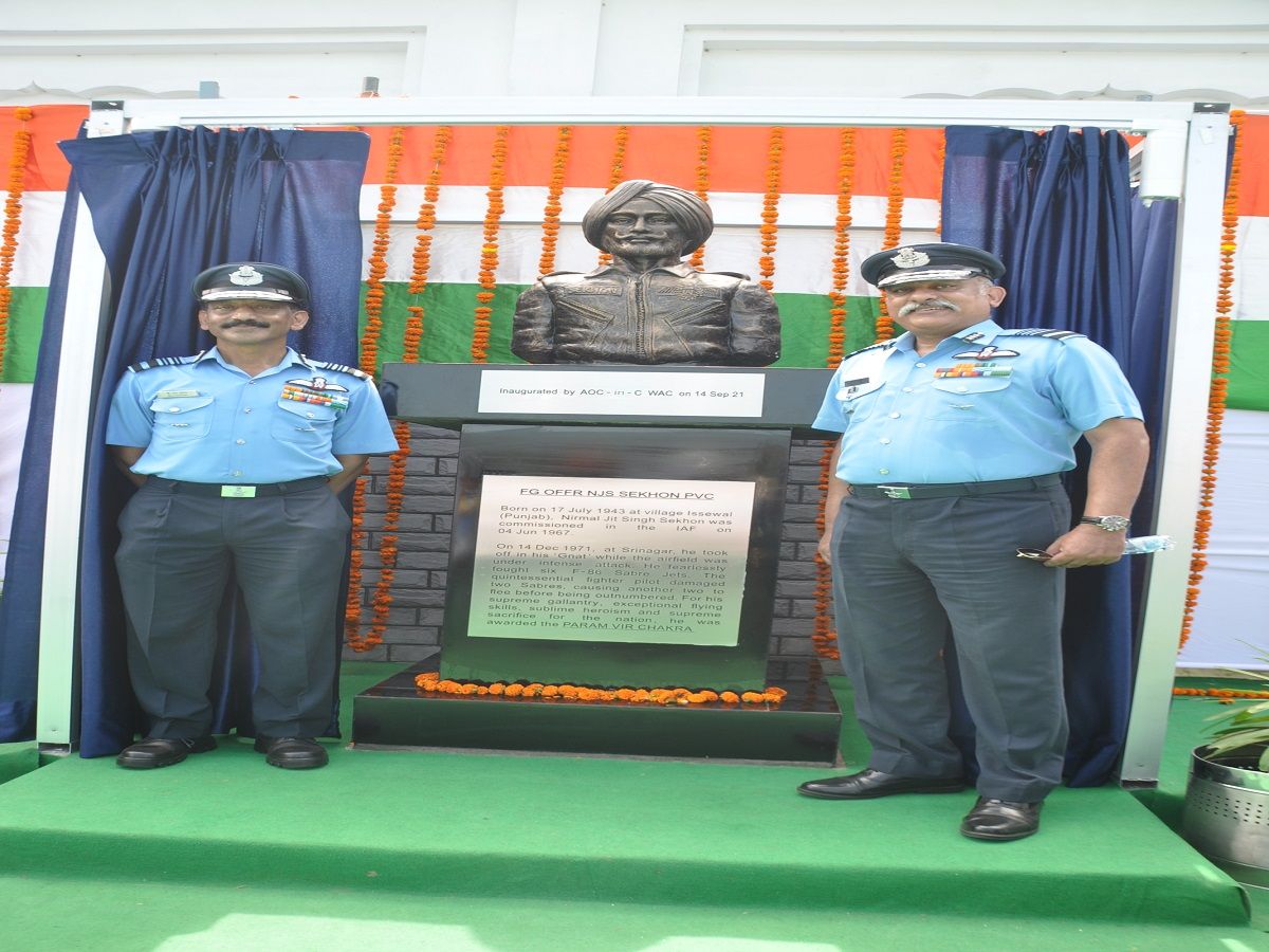 Nirmal Jit Singh Sekhon Village Statue