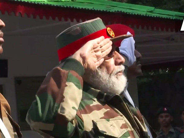 PM Modi in Nowshera sector 