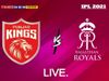 IPL 2021, PBKS vs RR Live
