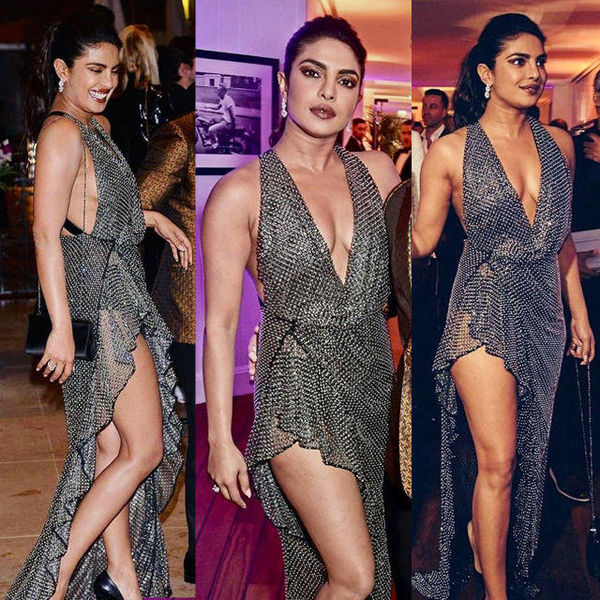 Priyanka Chopra in plunging neck dress 2