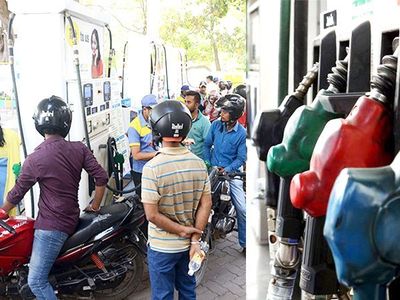 petrol price by Rs 2 per and diesel  price by Rs 1 per litre increased in Uttar Pradesh