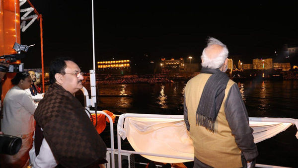 PM Modi attended Ganga Aarti 