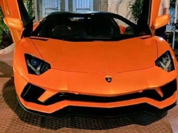 Prabhas Lamborghini Aventador Roadster