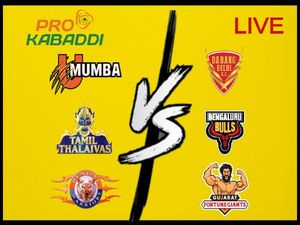 Pro Kabaddi 2021 Live Score