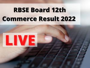 RBSE Rajasthan Board 12th Commerce Result 2022 LIVE on www.rajeduboard