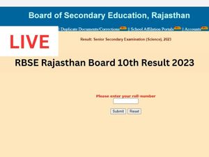 rbse, rbse 10th result 2023, rajasthan board 10th result 2023
