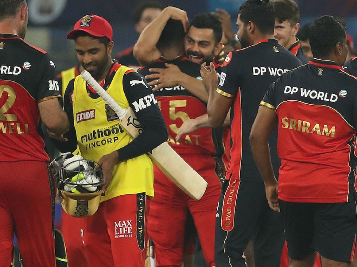 RCB team celebration