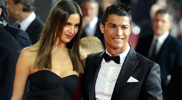 CRISTIANO RONALDO with irina Shayk